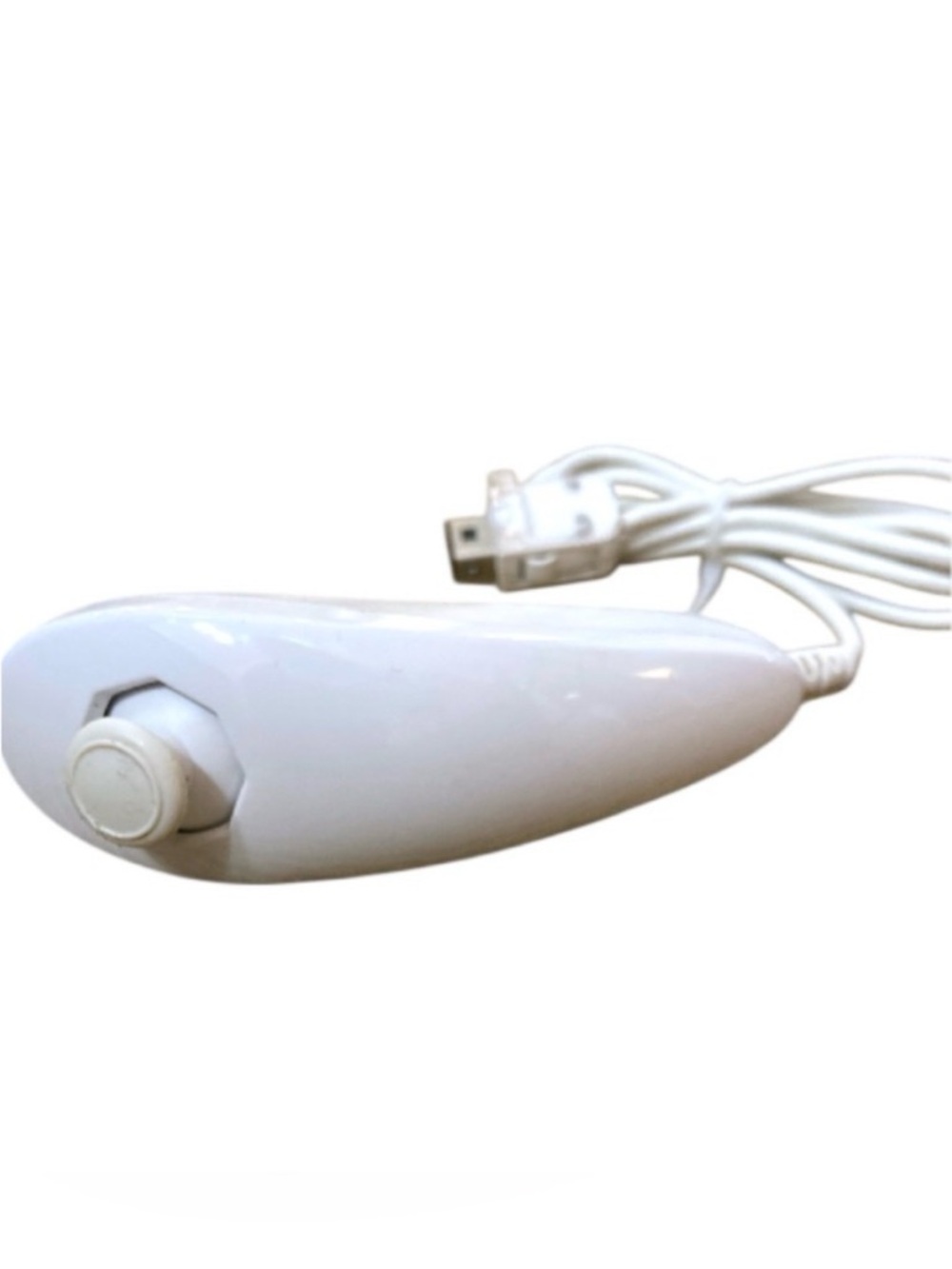 Original‎ Official Nunchuck NINTENDO WII / U Tested (shows wear)!!